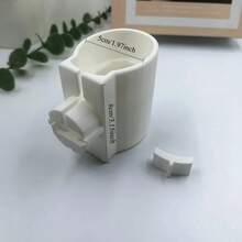 Base de carga para cepillo de dientes eléctrico con soporte de montaje en pared y organizador de cables - Organiza tus cargadores | Almacenamiento de baño, organización de encimera, accesorios de cargador, suministros de baño, decoración, almacenamiento de inodoro. Entrega aleatoria con o sin clips. - Multicolor - Ver 3