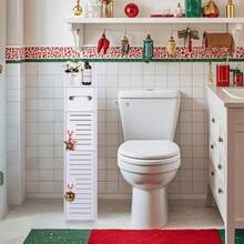 CYPNArmario para Papel Higiénico PowerKing - Armario Pequeño para Baño con Puertas y Estantes Delgado para Espacios Pequeños y Esquina Suelo 2413WFashion - 227440844 - Ver 4