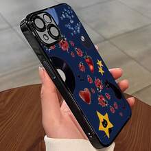 Cielo nocturno con diversos y extravagantes objetos flotantes. Esta elegante funda es compatible con los modelos  17, 16, 15, 14 Pro Max, 13, 12, 11, XR y XS Plus. Fabricada en silicona TPU, ofrece protección contra golpes y caídas, además de una sensación superior. Es un regalo ideal para familiares, amigos y seres queridos, y una opción perfecta para Año Nuevo. - Plateado - Ver 3