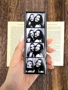 1/2/3/4pcs Customized Photo Booth Prints, Wedding Photo Booth Cards, Personalized Photo Booth Prints, Photo Booth Strip Frames, Personalized Strip Frames With Custom Text, Valentine's Day Gift, Couple Photos - Multicolor - View 8