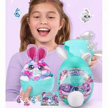 ZURU Rainbow Unicorn Bunny Surprise Gift Box Set - 1 Kotak Berisi 4 Mainan (Tekstur Hati) - Telur Ajaib Unicorn Yunbo Kelinci Lucu - View 7