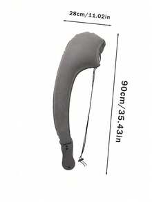 Foldable Inflatable Travel Pillow, Lightweight And Portable Travel Accessory, Portable Folding Neck Support Pad, Reusable And Washable, Suitable For Car, Airplane, Sea Travel, Camping And Outdoor Use, With Buckle Support For Head, Body And Arms, Providing Tilt Support. Essential For Travel, Camping Vacation, And Returning To School,Perfect Gift For Ramadan, Eid, Valentine's Day, Christmas, Or Thanksgiving. - A - View 3