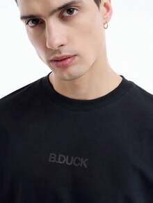 TU B. Duck T-Shirt - Black - View 6