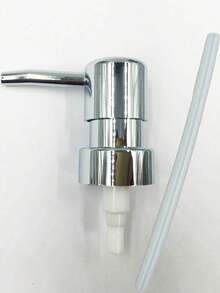 1个皂液器泵头，液体乳液分配器替换头，皂液器泵替换零件（带塑料管），浴室配件，家居装饰 - 彩色 - 查看 12