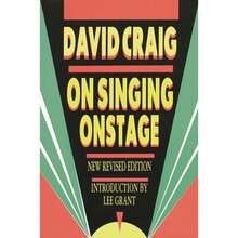 Pre-Owned On Singing Onstage (Paperback) By David Craig - Single Book - View 3