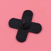 Insignia de esmalte suave con la frase "EL SANAMIENTO LLEVA TIEMPO" - Pines de solapa, insignias para mochilas, broches para ropa, accesorios de joyería de metal para mujeres - Negro - Ver 11