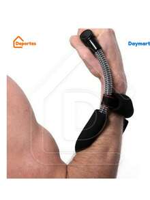 "Fortalecedor de Muñeca Zenooze Premium – Ajustable, Ergonómico y Portátil para Gimnasio, Oficina y Uso Diario - Negro - Ver 3