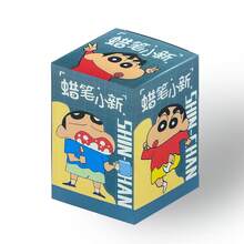 CRAYON SHINCHAN Mô hình Shin Chan dễ thương làm bằng tay, bánh mì kẹp thịt và khoai tây chiên, hộp đồ chơi Shin Chan thủ công, đồ trang trí để bàn, hộp đồ chơi Shin Chan mới, đồ trang trí bằng nhựa, đồ trang trí cảnh thu nhỏ hình hạt dẻ dễ thương, quà tặng nhỏ trang trí để bàn - Nhiều màu - Xem 7
