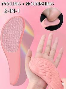 The Multifunctional Foot Care Tools Include The Foot Grinder, Dead Skin Remover, Heel Scrubber, Sole Skin Remover, Foot Scrub Board, Foot Trimmer, Callus Scraper, Polishing Tool, And Pumice Stone.Nail Supplies Nail Art Design DIY Decoration For Women Beauty Gift - Pink - View 8