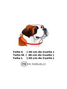 PAÑUELO PARA MASCOTA DOBLE VISTA CUADROS NEGRO/CAMPING MI PAÑUELO,40054475 - Multicolor - Ver 5