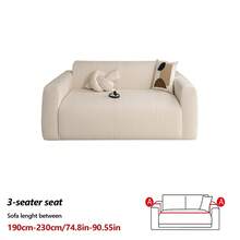 1PC Stretchable Polar Fleece Wheat Pattern Jacquard Sofa Cover, All-Season Lazy Fully Enclosed Sofa Protector With Dust, Pet, And Stain Resistance For Living Room, Modern Minimalist Style. - Multicolor - View 31