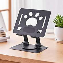 Foldable Flat Tablet Stand, 360 Degree Rotating Base, Adjustable Drawing Tablet Holder - Multicolor - View 7