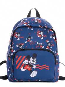 Disney Student Backpack, Kindergarten Backpack, Mickey Mouse Backpack, Mini Chest Bag, Travel Bag, Multi-Function Storage Bag, Fashion Coin Purse, Cartoon Handbag - Multicolor - View 16