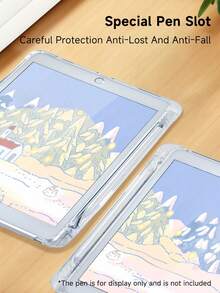 Handpainted Plant Pattern Protective Case Compatible With IPad 7/8/9/10.2", IPad 10th Gen, Kindle Paperwhite 12th Gen 2024, Kindle 11th Gen 2022, Galaxy Tab, With Auto Sleep/Wake Function, Multiple Styles Available - Nhiều màu - Xem 5