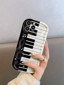 1 Cặp ốp lưng điện thoại dày dặn, in hình tranh vẽ âm nhạc, viền lượn sóng, chống sốc, tương thích với iPhone 17/17 Pro/17 Pro Max, 16 XR/7/8, 15 Pro Max, 12 Pro Max, 13 Pro Max, 14 Pro Max, 13, 14, 11, 12 Pro, 14, 11 Pro, XS, XR, 7/8 Plus, 7/8, Galaxy S2, A13 4G, A22, A21S, A51 4G, A52, S22 Ultra, A33 5G, A34, A35, Redmi 10, Redmi Note 11 4G, Redmi 11 Lite, A53, A14, A23, S23 Ultra, S24, A14, A15, S23, A73, A55, A54, các dòng điện thoại Redmi. - Nhiều màu - Xem 2