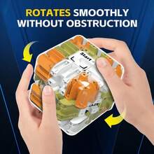 3D Ball Rolling Maze Puzzle Cube - Suitable For Competitive Logic Games, Stress Relief, And Brain Training. - Màu xanh lam - Xem 7