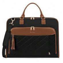 CYPNRAINSMORE Portatrajes de Viaje Porta Trajes para Mujer Plegable Porta Traje para Viaje Convertible Bolsa de Traje Bolso de Viaje para Traje para Colgar Vestir Abrigos para Negocios NegroFashion - 227311368 - View 8