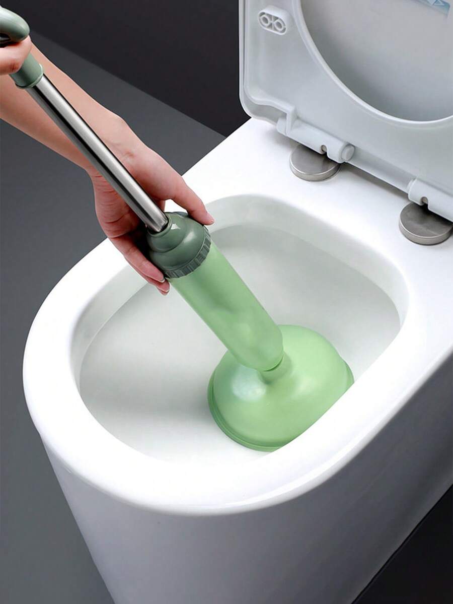 1 cái dụng cụ thông tắc bồn cầu, dụng cụ thông tắc bồn cầu kiểu nhấn, dụng cụ hút khí nén - Dùng để thông tắc bồn cầu, dụng cụ làm sạch đường ống hút mạnh mẽ, dụng cụ thông tắc bồn cầu bằng lực hút. - Nhiều màu - Xem 1
