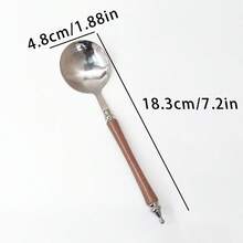 French Luxury Retro Noble Castle Soup Spoon, Soup Spoon, Rice Spoon, Pasta Spoon, Dessert Spoon - Multicolor - View 2