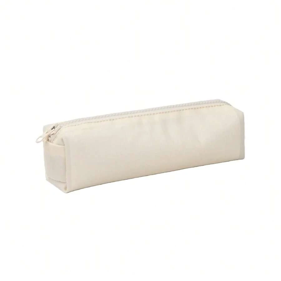 Studen Oxford Cloth Color Pencil Case Bag Storage Cosmetic Bag For Schoolsss - 奶油 - View 1