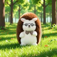 可爱毛绒刺猬玩偶，填充柔软舒适，手工缝制，是情侣、家居装饰、沙发/床边摆件、返校纪念品、儿童、生日、主题派对、万圣节、复活节、情人节、圣诞节、儿童礼物、各种节日礼物的完美之选。 - 彩色 - 查看 13