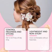 2 Pieces Hair Care Styling Cream, Lasting Styling Gentle Delicate Smooth Non-Greasy Non-Heavy Natural Luster Daily Fluffy Styling Cream - 西瓜粉紅+珊瑚粉紅 - 查看 3