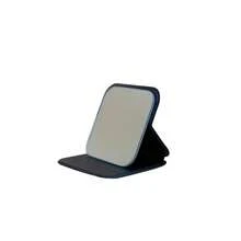 3件套方形桌面镜，高品质化妆镜，可折叠便携，适合学生宿舍，男女通用，家用镜，便携式手持化妆镜，专为学生宿舍设计，女士便携式梳妆镜 - 彩色 - 查看 11