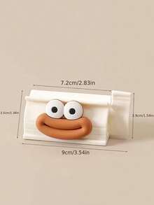 [Popular Choice] Easy-Squeeze Toothpaste Dispenser - Cute Big Mouth Design, Manual Bathroom Accessory For Effortless Toothpaste Use - Multicolor - View 11