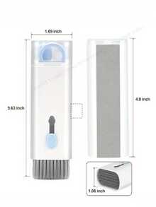 Portable 7-In-1 Multi-Functional Computer Keyboard Cleaning Brush Set Bluetooth Headset Camera Mobile Phone Cleaning Dust Removal Tool Key Pull - Multicolor - View 7