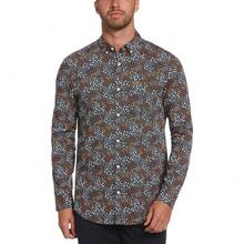CYPNOriginal Penguin Retro Floral Print Long Sleeve Button-Down Shirt Camisa HombreFashion - 222356435 - Ver 2