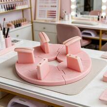 美甲笔尖收纳架，可拆卸练习支架，初学者美甲展示架，美甲练习架，美容工具 - 彩色 - 查看 10