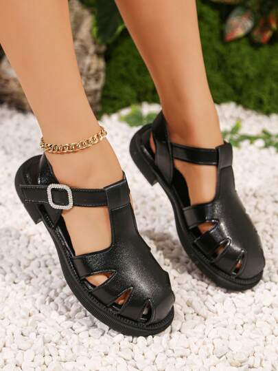 Fashionable Slip-On Sandals For Teenagers, Outdoor Stylish Sandals For Teenagers, Casual Home Slippers