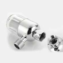 Filtr do wody do pralki, filtr osadowy Spin Down, filtr do wody ze stali nierdzewnej wielokrotnego użytku do zlewu, zmiękczacz wody do podgrzewacza wody, pralki, zmywarki, kranu prysznicowego, zapobiega zanieczyszczeniom - Wielobarwność - Zobacz 12