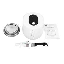 Portable Automatic Mason Jar Sealer | Electric Vacuum Sealer For Food Preservation | Built-In Battery, Easy One-Touch Sealing Of Jars And Bottles | Compact White Kitchen Appliance, Easy To Store And Use