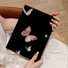 1pc Cartoon Minimalist Butterfly Tablet Protective Case For IPad 11 2025/Air 7 2025/10.9/Air4/5/6/10.2/Pro 11/10th/9.7/10.5, Sleep/Wake Function - Multicolor - View 2