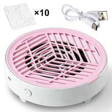 2026 New Nail Dust Collector, Acrylic Nail Dust Remover, Nail Fan, Nail Cleaner - Nail Dust Collector With Filter Paper (10 Sheets), Powerful Dust Removal, Low Noise, Suitable For Gel Nail Polishing Salons And Home Use, Nail Supplies. Valentine's Day Gift - 彩色 - 查看 11