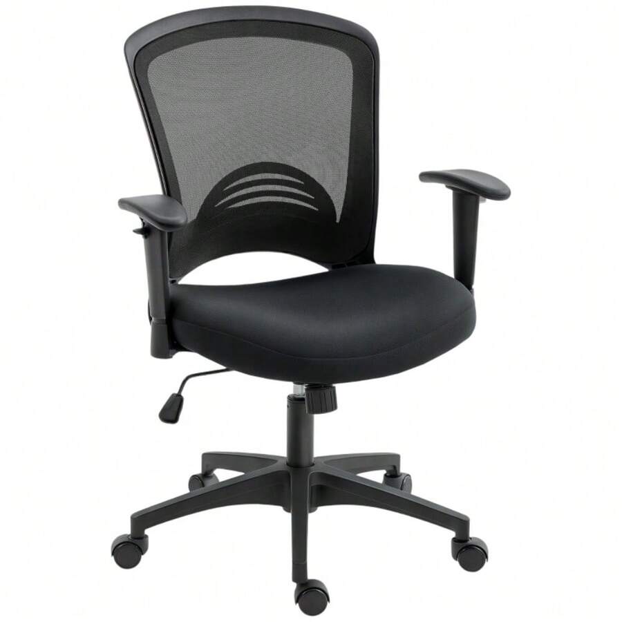 Home Office Chairs - Black - View 1