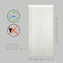 Beaded Curtain Door String Curtains For Doorway Tassels Beads Hanging Fringe Hippie Room Divider Window Hallway Entrance Wall Closet Bedroom Privacy Decor (39*79in/100*200cm, Beige) - 淺褐色的 - 查看 5