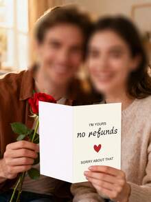 1 Piece With Envelope, Birthday Card, Fun Birthday Card, Boyfriend Or Girlfriend Fun Card, Happy Birthday, Back To School Season, Back To School Supplies, Birthday Card Valentine's Day Gift Greeting Card, Anniversary Greeting Card, Funny Valentine's Day Card, Amazing Wife, Valentine's Day Gift Box Card - XK249 - View 3