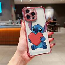 This Disney Lilo & Stitch Phone Case, Featuring Cartoon Characters Like Stitch And Angel, Boasts A Cute And Playful Design, A Simple And Stylish Appearance, And A Smooth And Comfortable Feel. It Offers Camera Protection, A Transparent And Fashionable Back Panel, And Reinforced Corners For Effective Drop Protection, Making It An Ideal Choice For Young People. This Phone Case Is Compatible With IPhone 17/16/15/14/13/...12/11/XR/XS/X Series And SamsungGalaxy S22, S23, S24, And S25 Series Phones. It's The Perfect Gift For Friends And Family. - 紫色 - 查看 10