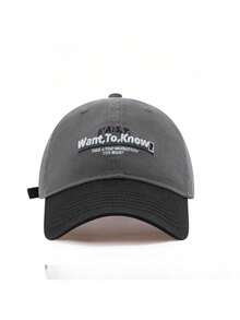 Baseball Caps - Want-gray-black - View 1