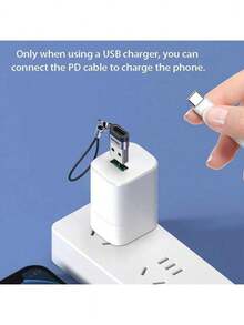 PHILIPS SWR3001B/93 Type-C Adapter For External Hard Drives, Mobile Phones, Tablets, And Car Connectors; Charging And Data Cable Converter - Space Gray - View 2