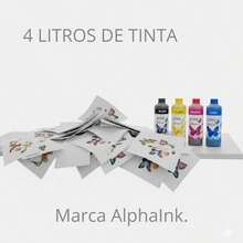 Kit De 4 Litros De Tinta Marca.Alphaink Uso En L100/l110/l120/l130L132/ L200/ L201/ L210/ L220/ Epson L300/ L301/ L303/ L310/ L350/ L355/ L360/ L362/ L365/ L366/ L375 Epson L455/ L456/ L555/ L565/ L566/ L655/ L1300 Producto Totalmente Nuevo y Sellado. - Multicolor - Ver 4