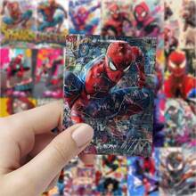 63pcs Hand-Painted Superhero Pattern Waterproof Stickers, Suitable For Skateboard, Laptop, Motorcycle, Toys, Holiday Gifts, Party Decorations - Multicolor - View 4