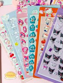 3D贴纸、可爱儿童贴纸、贴纸材料、文具批发、玩具 - 彩色 - 查看 2