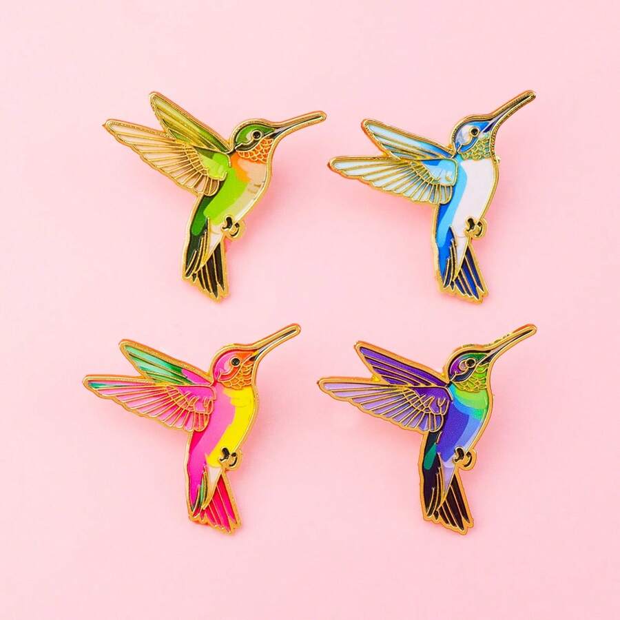 Lapel Enamel Pins And Brooches Badge Pins For Backpacks Bags Backpack Cool Decoration Friend For Gifts - Multicolor - View 1