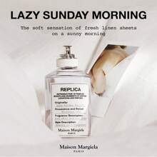 Maison Margiela REPLICA Lazy Sunday Morning Eau De Toilette With White Musk, Lily Of The Valley, And Iris 3.4 OZ/100 ML, Perfume EDT Fragrance Long-Lasting Birthday Graduation Party Travel Camping Outdoors School Campus Trip Festivals Anniversary, Gift Valentine's Day Halloween Thanksgiving Christmas New Year's Day - 濃烈香調 - 查看 4