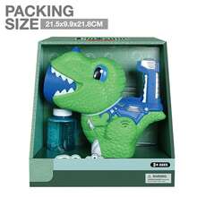 Automatic Bubble Gun With LED Light, Bubble Machine, Summer Toy For Children's Day Gift, Birthday - Green - View 2