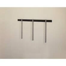 CYPNRubbermaid Fasttrack - Soporte para Sistema de Almacenamiento de cochera 63 cm Vertical Níquel Satinado Individual 1Fashion - 219867090 - Ver 4