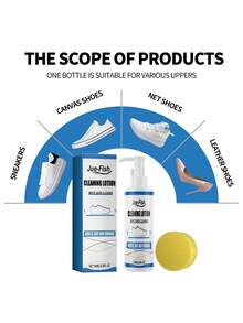 Sneaker Cleaner - Shoe Cleaning Agent, Stain Removal & Whitening, No Water Needed, Just Wipe For Instant Whitening Foam,Shoe,Spring Summer Picks,Brides Maid Gifts,Room,Bedroom Deccor,Bedroom Deccor,Beach,Travel,For Men,For Women,Vacation - Multicolor - View 7